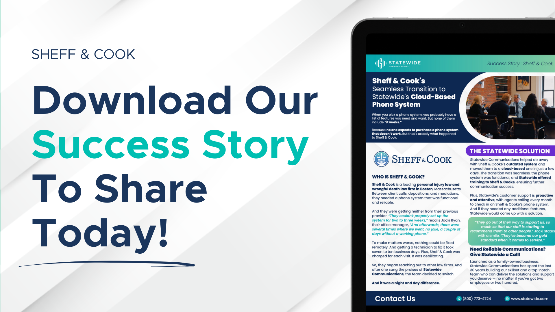 Download our Success Story